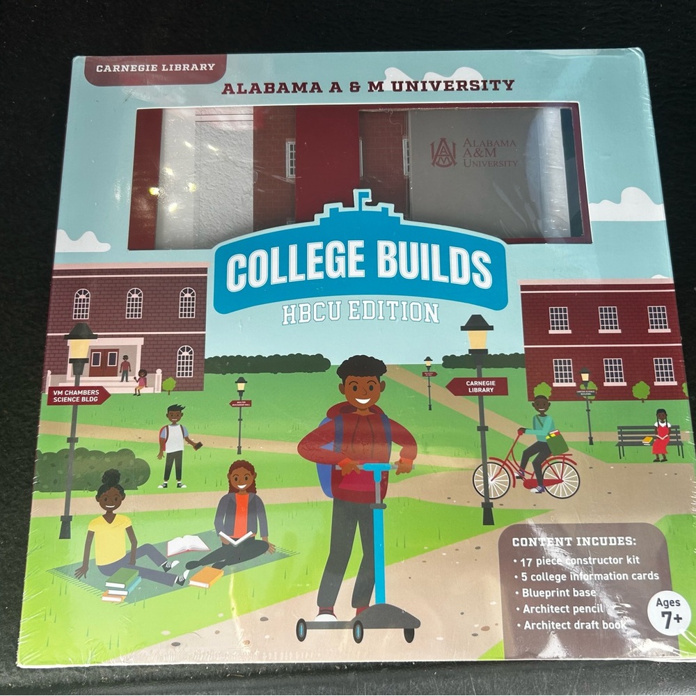College Builds HBCU Edition - Alabama A & M University - Teal & Maroon